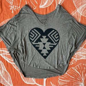 FRZ Poncho Style Graphic Tee